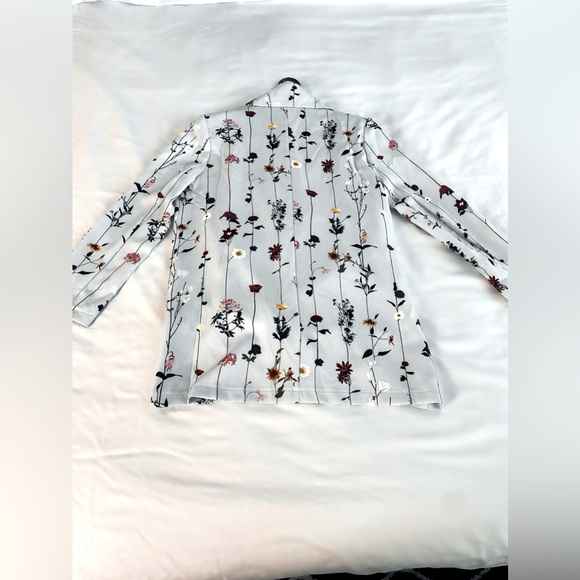 Floral light blue Blazer - Unknown Brand - Never worn - Picture 3 of 7